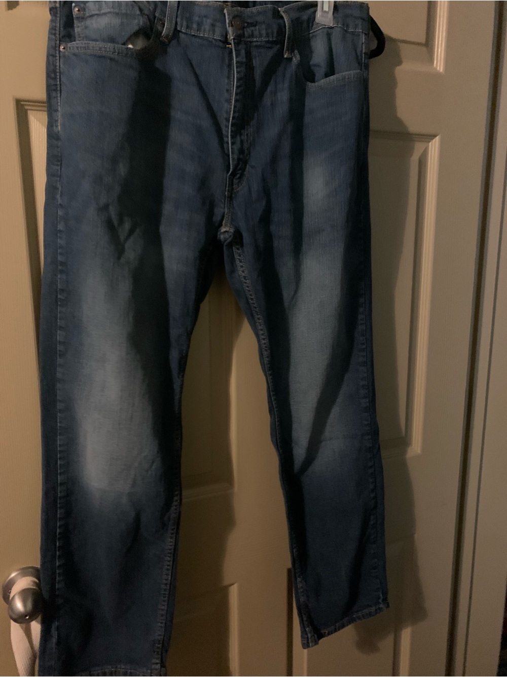 Levi's Men's Faded Blue Straight Jeans